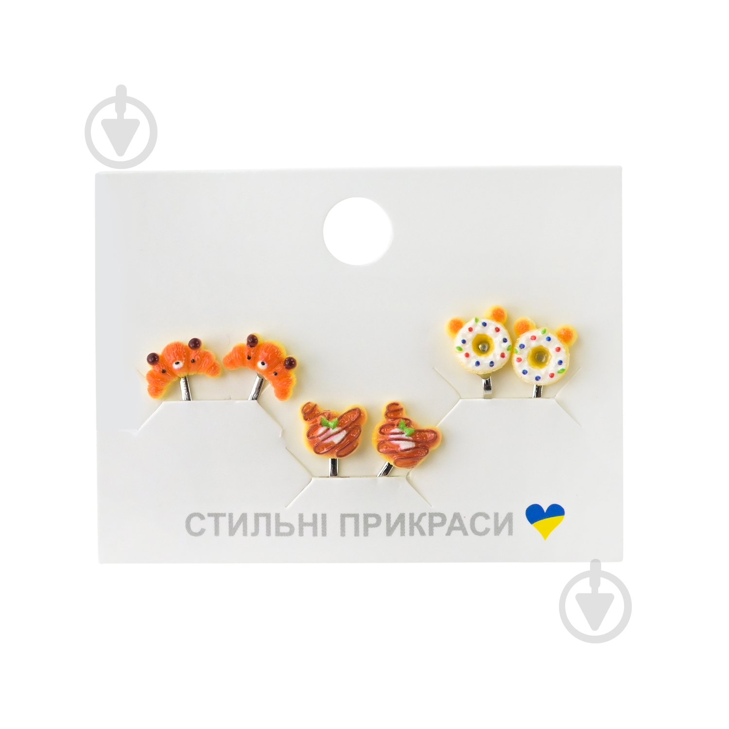 Набор украшений Shantou серьги-клипсы B4356 - фото 3 Набор украшений Shantou серьги-клипсы B4356 - фото 3