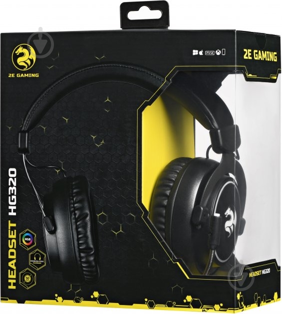 Гарнитура 2E Gaming HG320 black (2E-HG320B) - фото 8 Гарнитура 2E Gaming HG320 black (2E-HG320B) - фото 8
