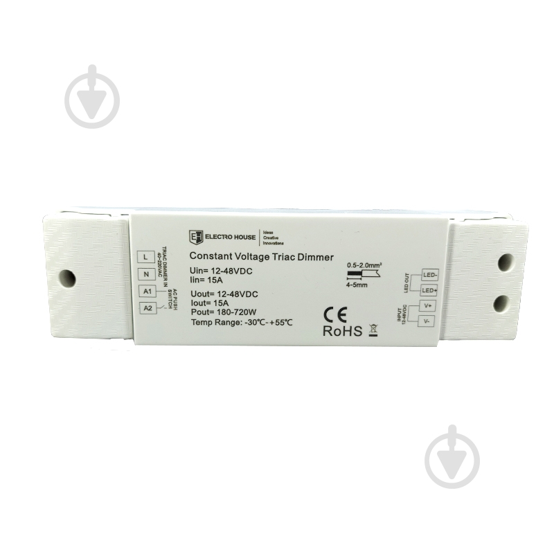Светорегулятор EH-DMM 180 Вт 22 IP белый EH-DMM - фото 1