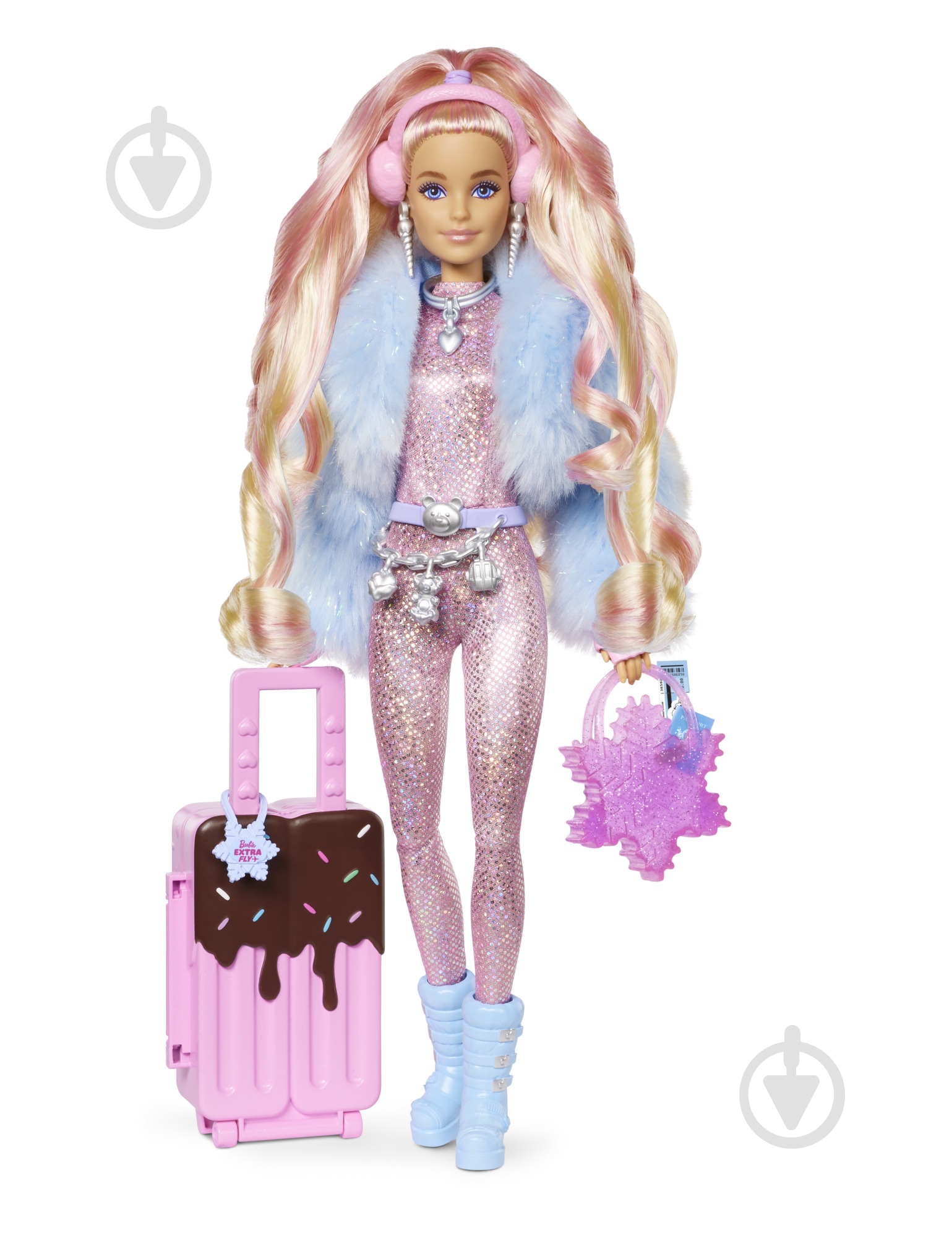 Кукла Barbie Extra Fly зимняя красавица HPB16 - фото 1