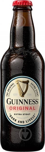 Пиво Guinness Original темное фильтрованное 4,8% 0,33 л - фото 1
