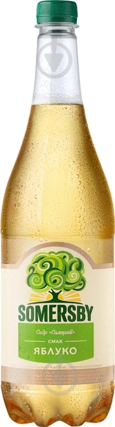 Сидр Somersby яблочный полусладкий 0,95 л - фото 1