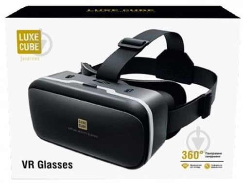 Очки виртуальной реальности Luxe Cube VR Black (8886668686174) - фото 4