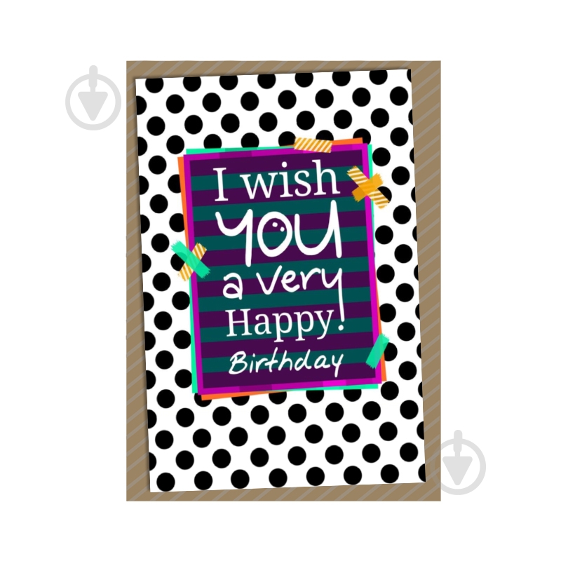 Открытка W-ART Big 40B - фото 1