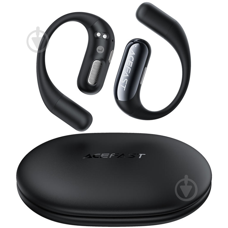Bluetooth-гарнітура Acefast FA002 black (6974316283621) - фото 1