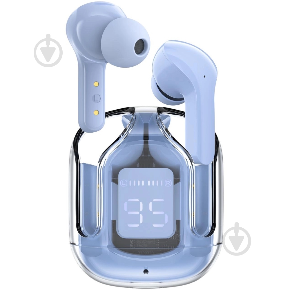 Bluetooth-гарнитура Acefast T6 blue (6974316281559) - фото 2