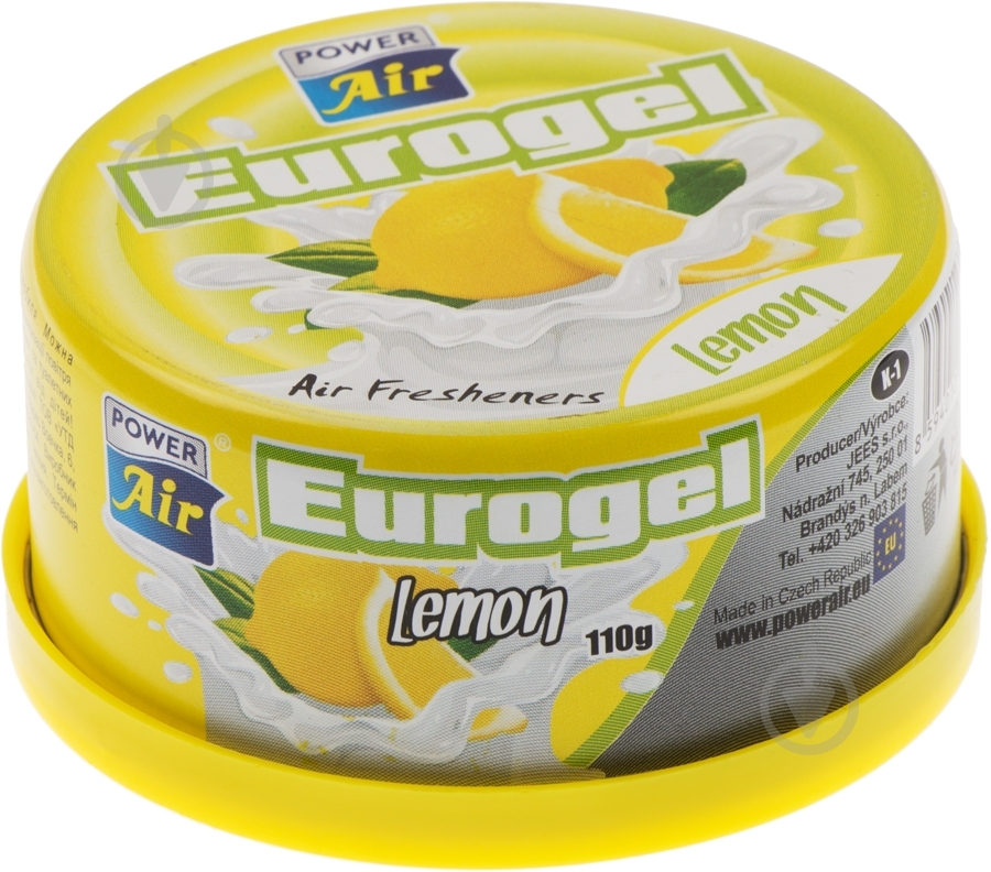 Ароматизатор под сиденье  JEES EUROGEL лимон - фото 1