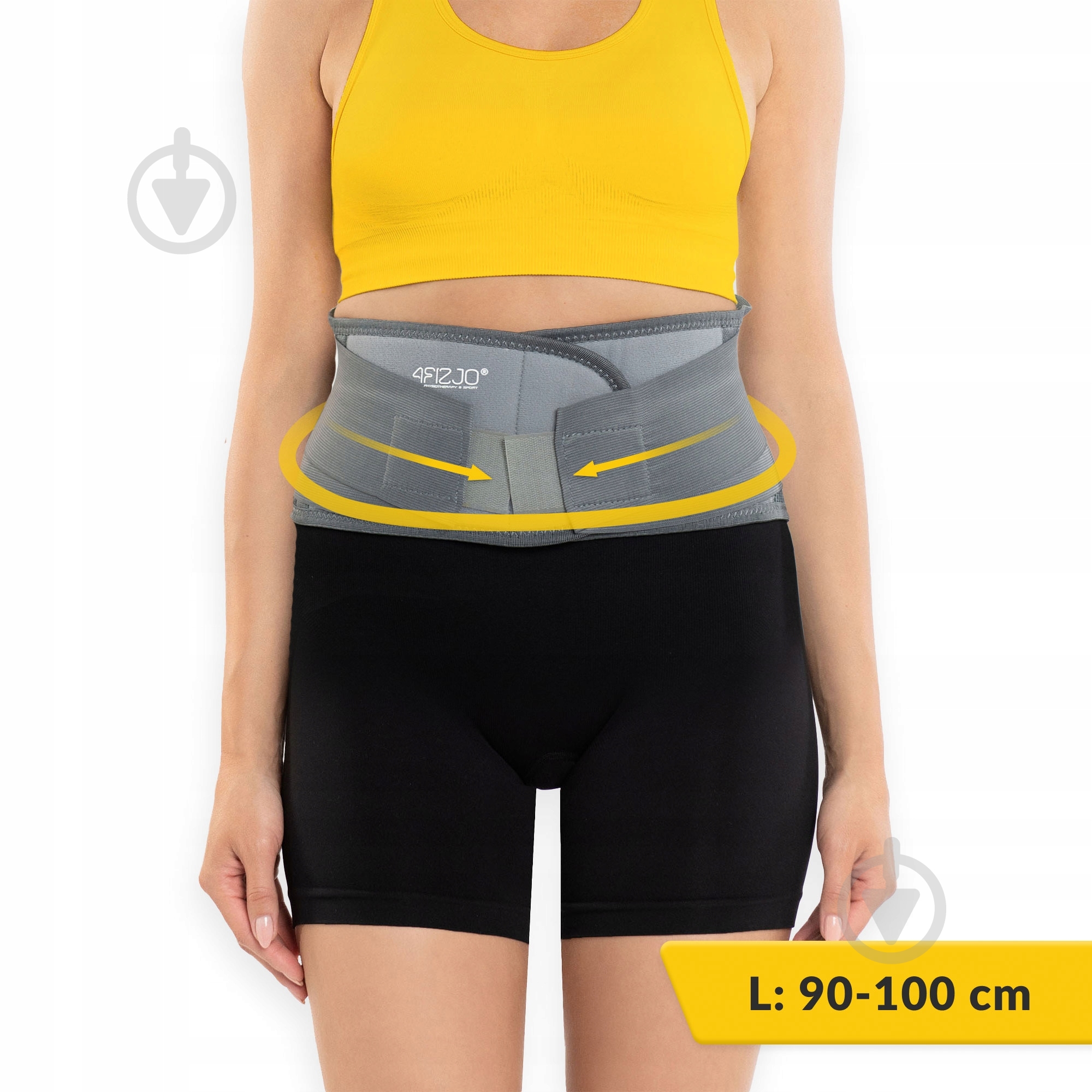 Бандаж пояснично-крестцовый P-5907739317742 4fizjo 4FJ0504 р. L серый - фото 5 Бандаж пояснично-крестцовый P-5907739317742 4fizjo 4FJ0504 р. L серый - фото 5