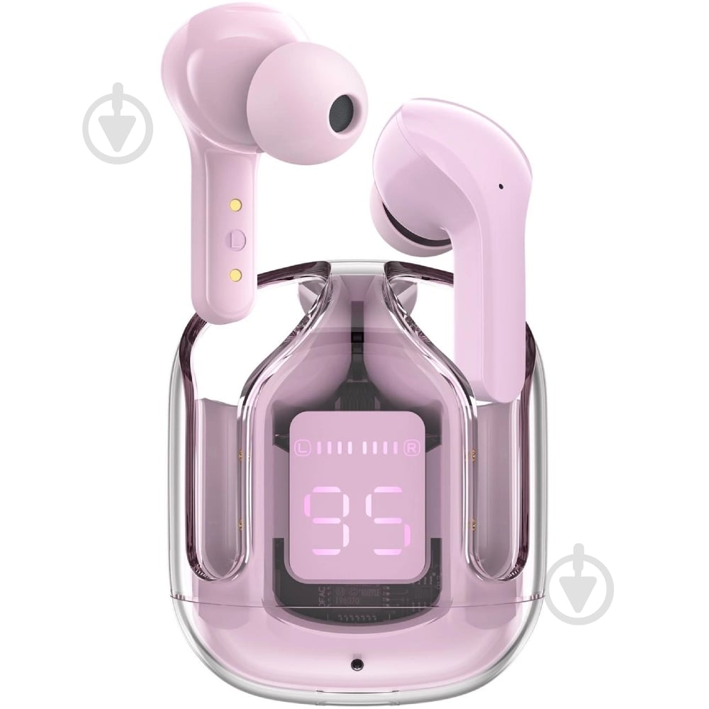 Bluetooth-гарнитура Acefast T6 pink (6974316281566) - фото 2