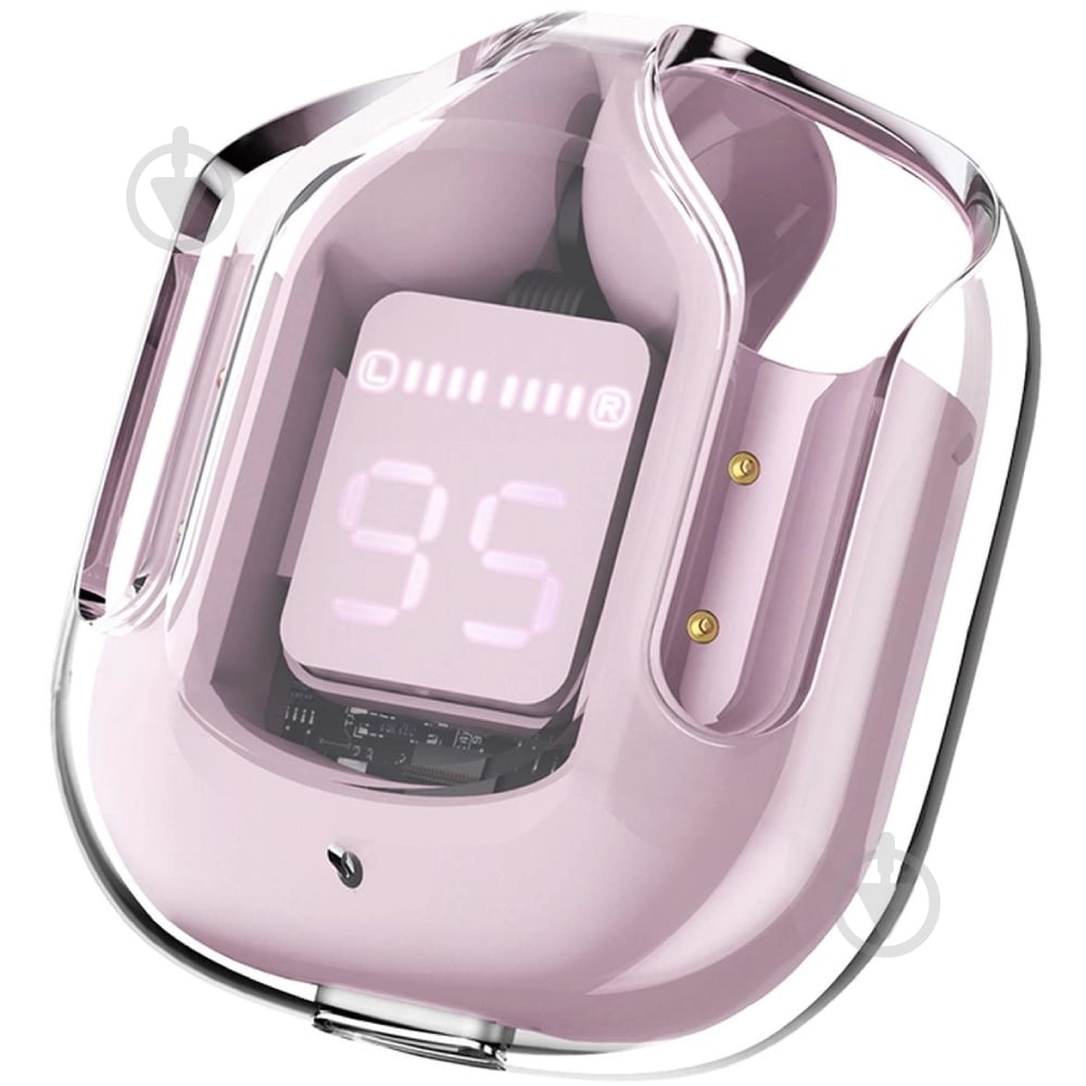 Bluetooth-гарнитура Acefast T6 pink (6974316281566) - фото 4