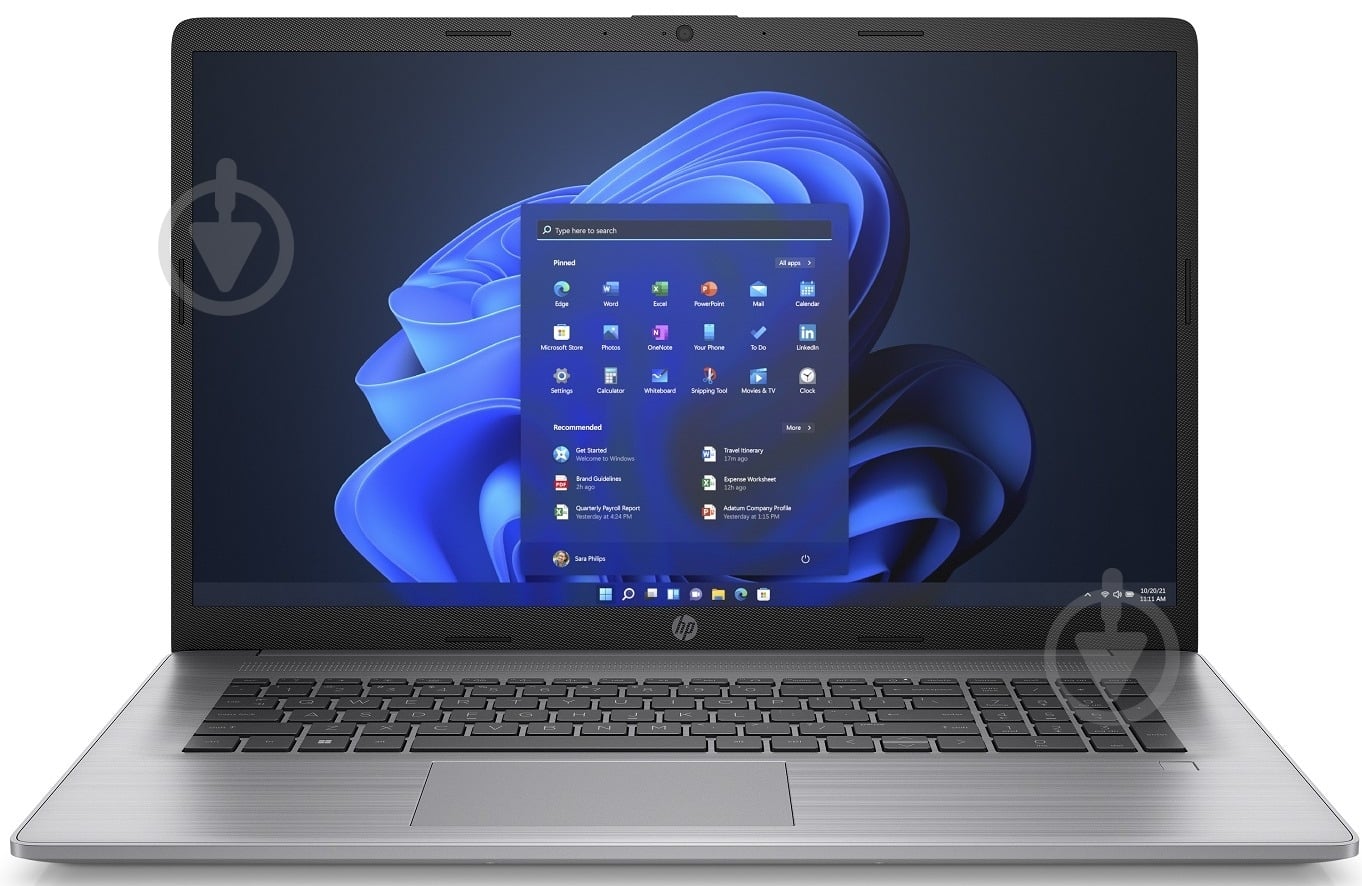 Ноутбук HP 470 G9 17,3" (6F246EA) asteroid silver - фото 1