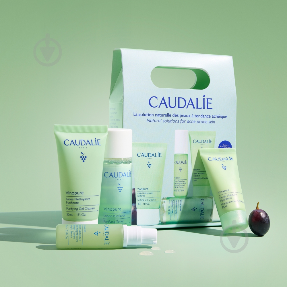 Набор подарочный Caudalie Vinopure стартовый 2025 - фото 2