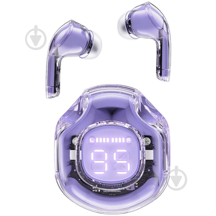 Bluetooth-гарнитура Acefast T8 purple (6974316282266) - фото 1