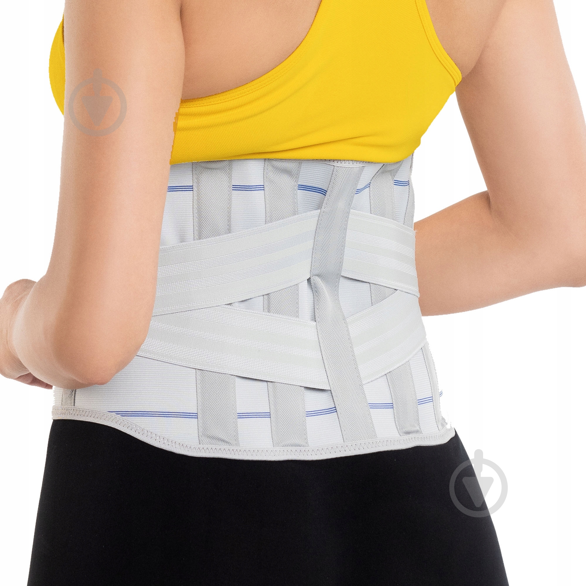 Бандаж попереково-крижовий (P-5907739318169) 4fizjo 4FJ0501 р. XL сірий - фото 7