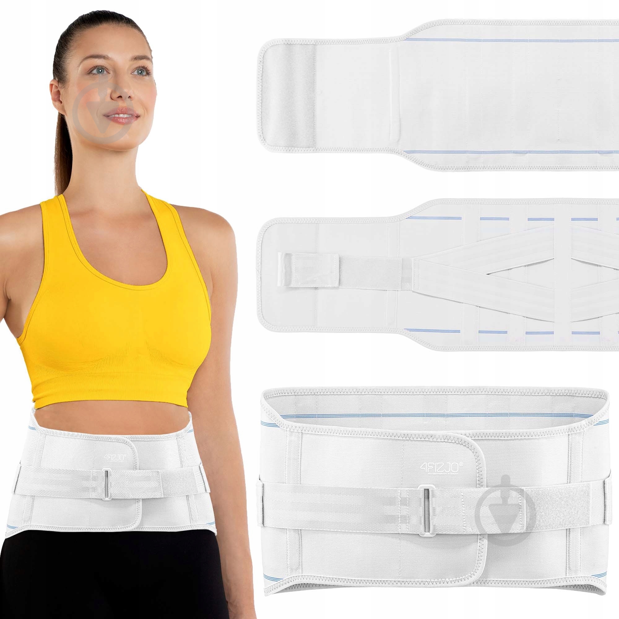 Бандаж попереково-крижовий (P-5907739318169) 4fizjo 4FJ0501 р. XL сірий - фото 2