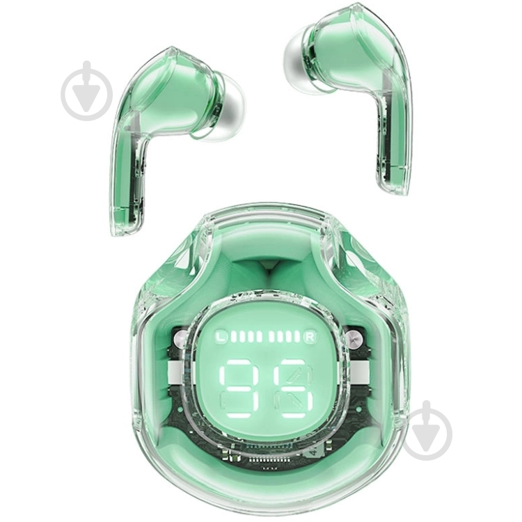 Bluetooth-гарнитура Acefast T8 green (6974316282259) - фото 1
