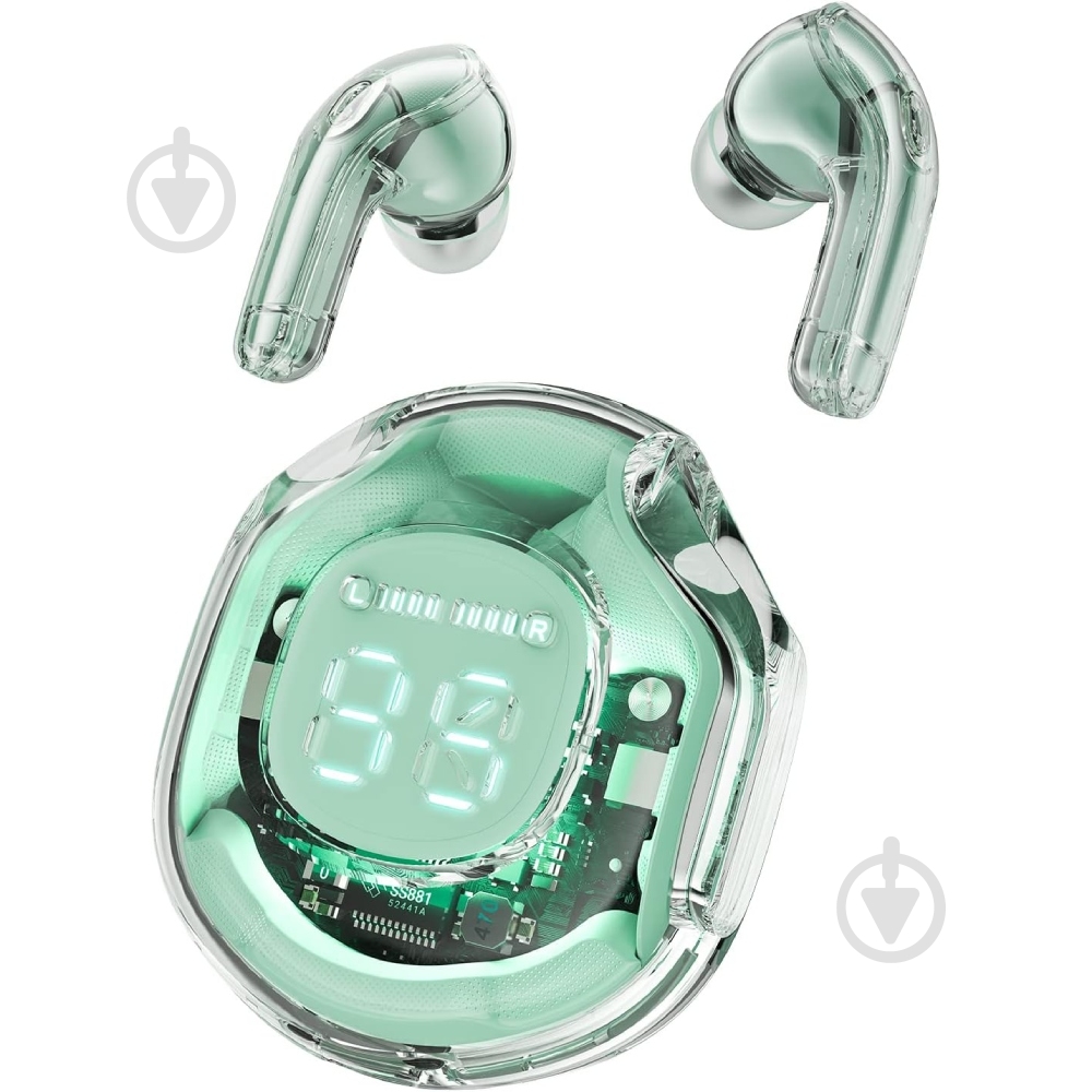 Bluetooth-гарнитура Acefast T8 green (6974316282259) - фото 2