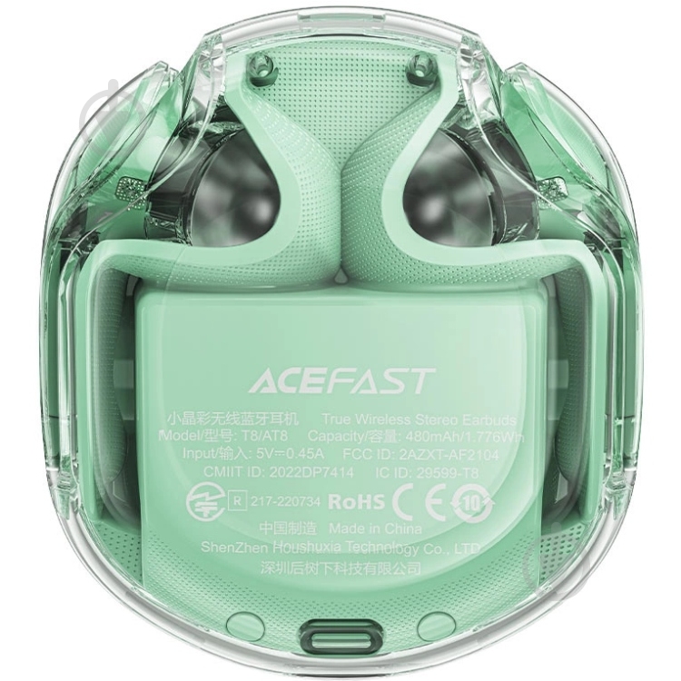 Bluetooth-гарнитура Acefast T8 green (6974316282259) - фото 3