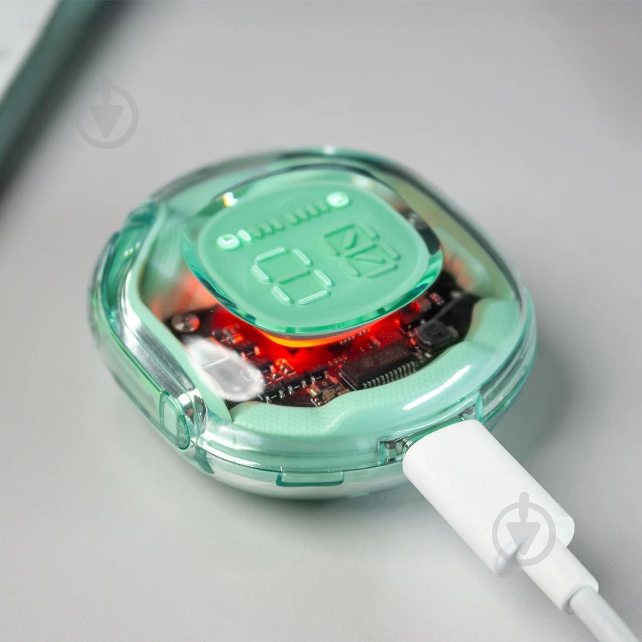 Bluetooth-гарнитура Acefast T8 green (6974316282259) - фото 5