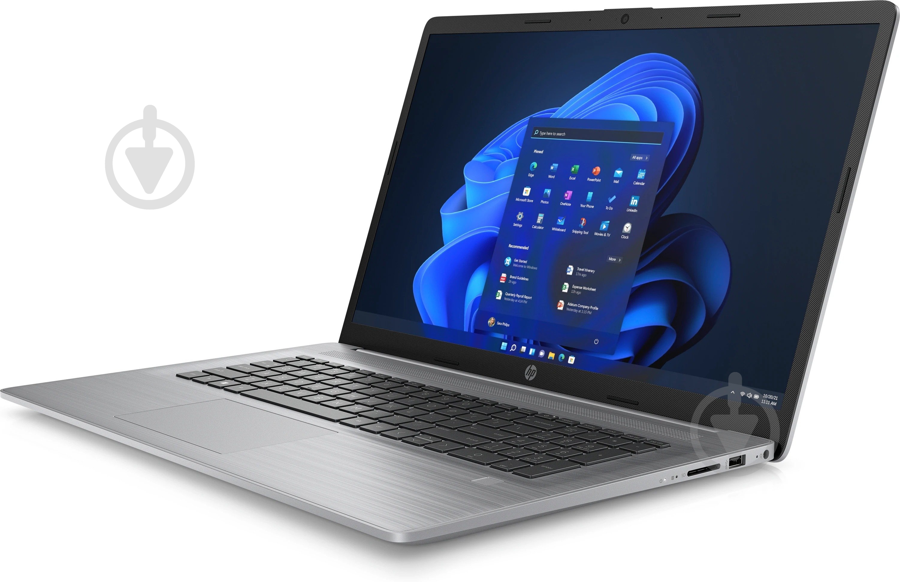 Ноутбук HP 470 G9 17,3" (6S6T5EA) asteroid silver - фото 3 Ноутбук HP 470 G9 17,3" (6S6T5EA) asteroid silver - фото 3