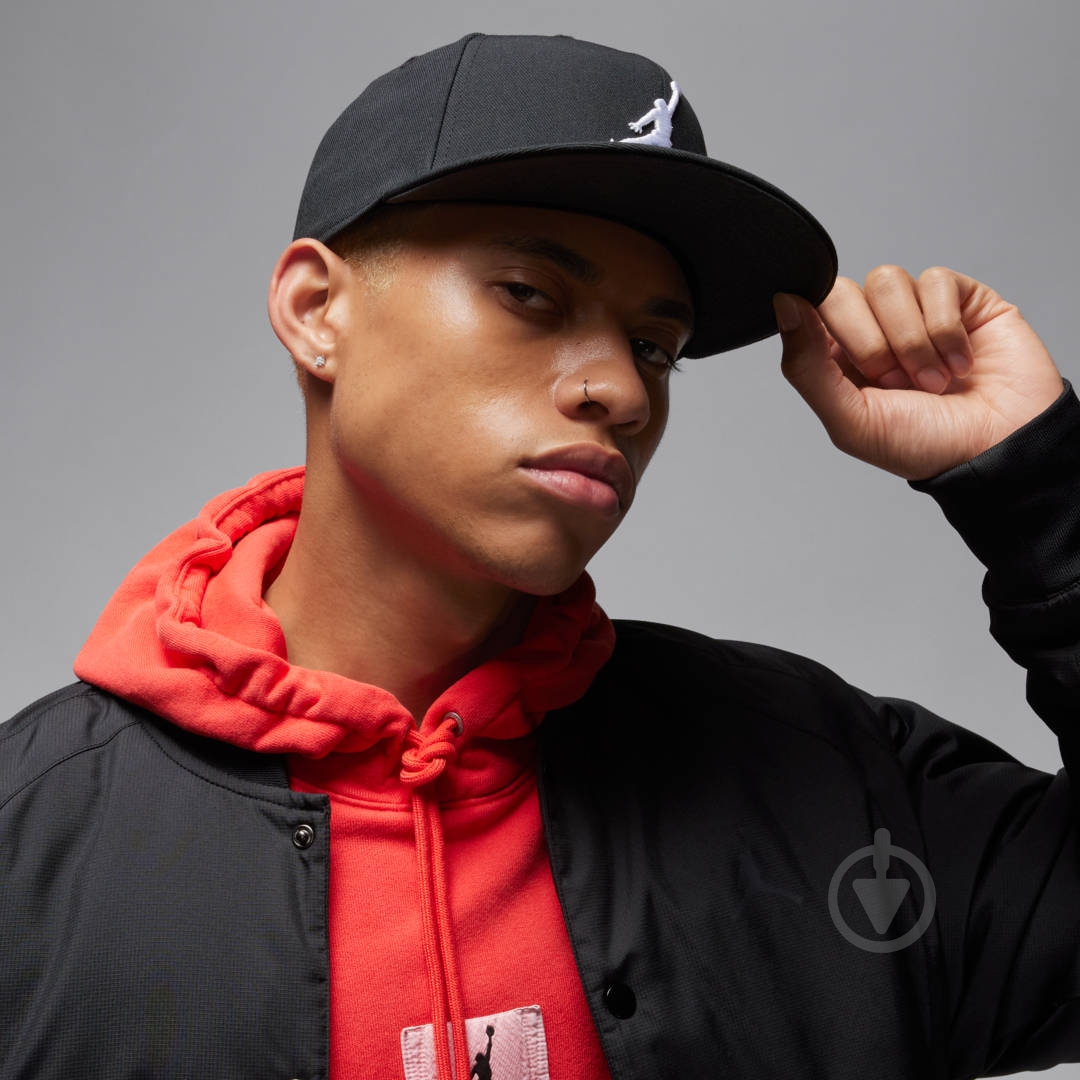 Кепка Nike U J PRO CAP S FB JUMPMAN FV5296-010 L-XL черный - фото 7