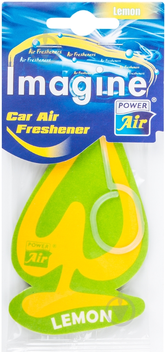 Ароматизатор подвесной JEES POWER AIR лимон - фото 1 Ароматизатор подвесной JEES POWER AIR лимон - фото 1