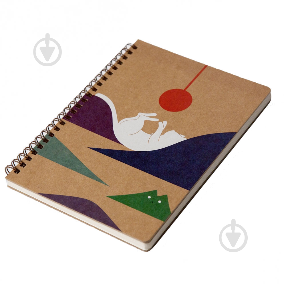 Блокнот Кіт і сонце А5 KIRI Sketch - фото 2 Блокнот Кіт і сонце А5 KIRI Sketch - фото 2