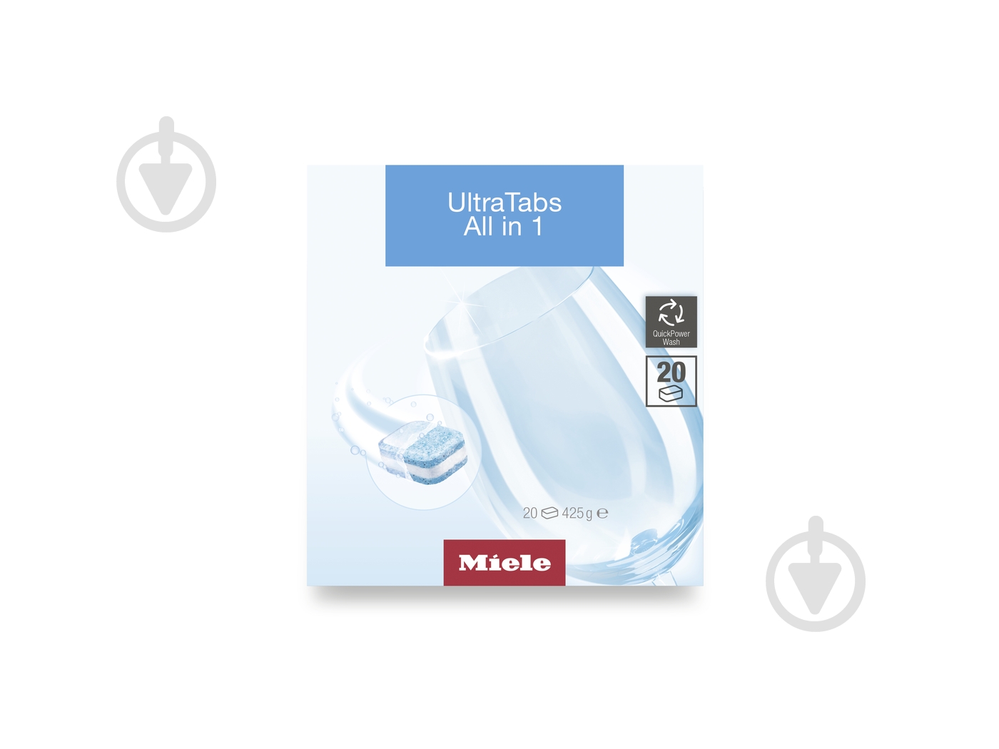 Таблетки для посудомийних машин Miele UltraTabs Multi 20 шт. - фото 1