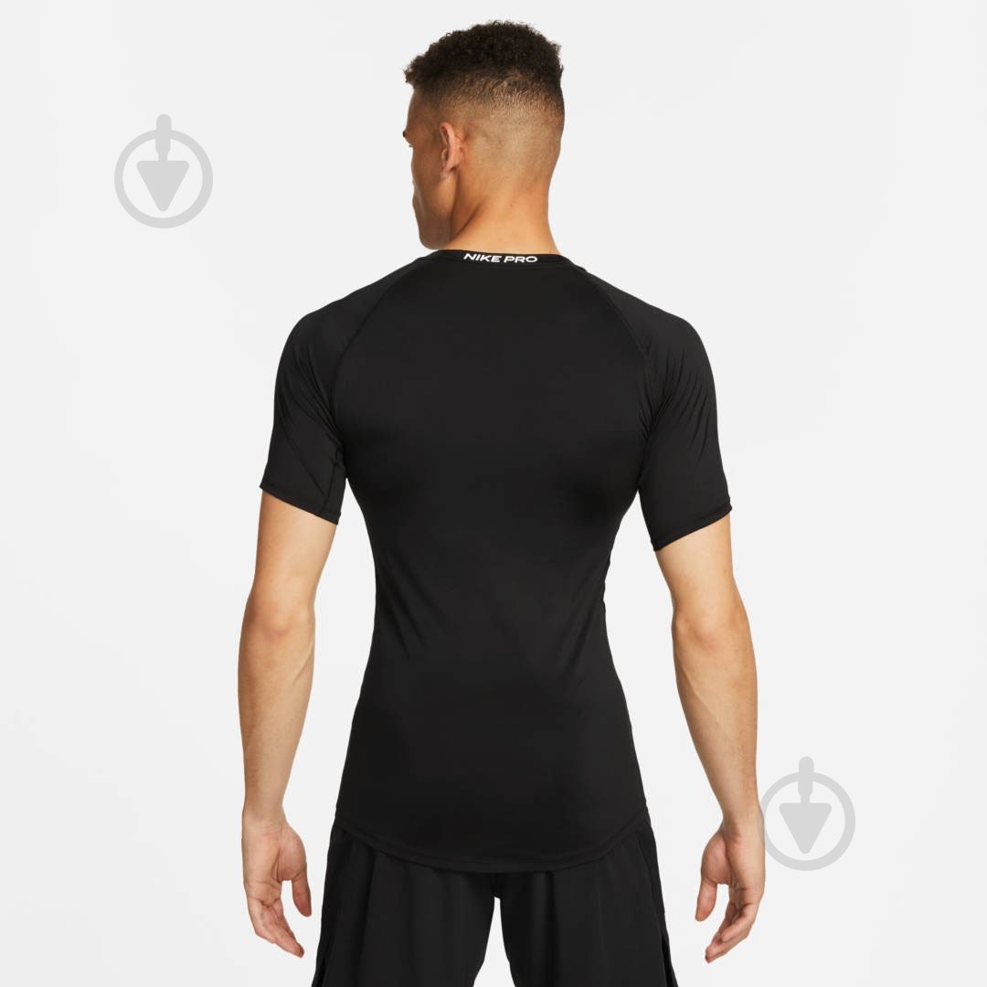 Футболка Nike M NP DF TIGHT TOP SS FB7932-010 р.M чорний - фото 2