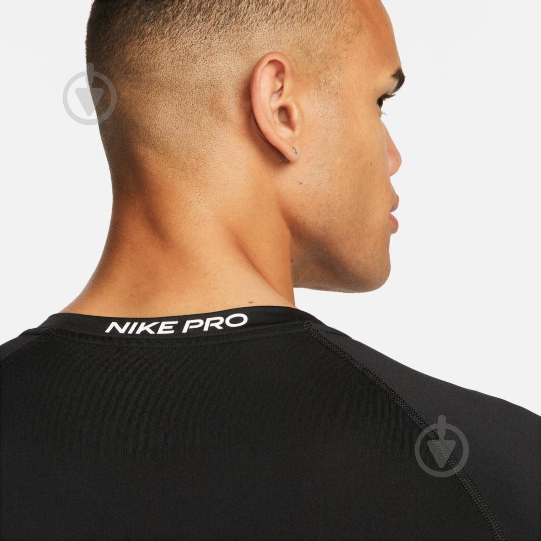 Футболка Nike M NP DF TIGHT TOP SS FB7932-010 р.M чорний - фото 5