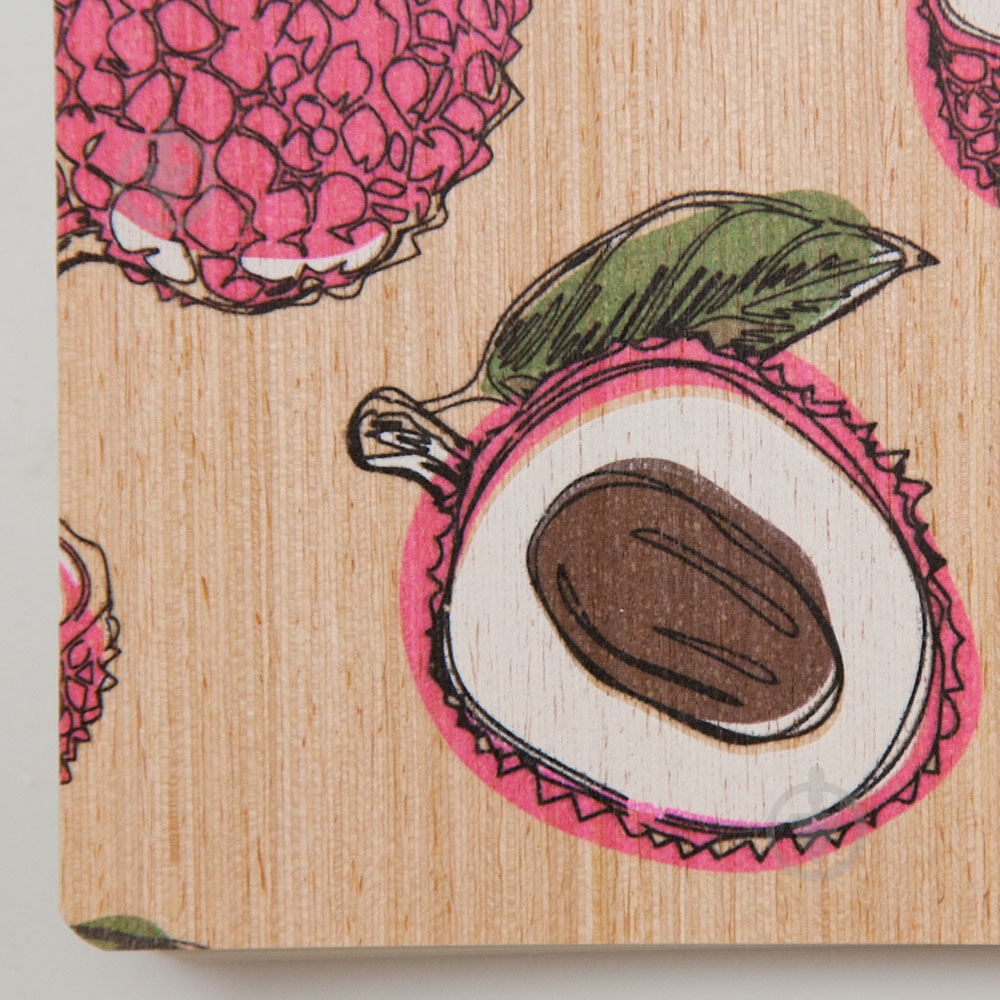 Блокнот KIRI Sketch з екомодифікованої деревини Драгон Фрукт А5 - фото 3