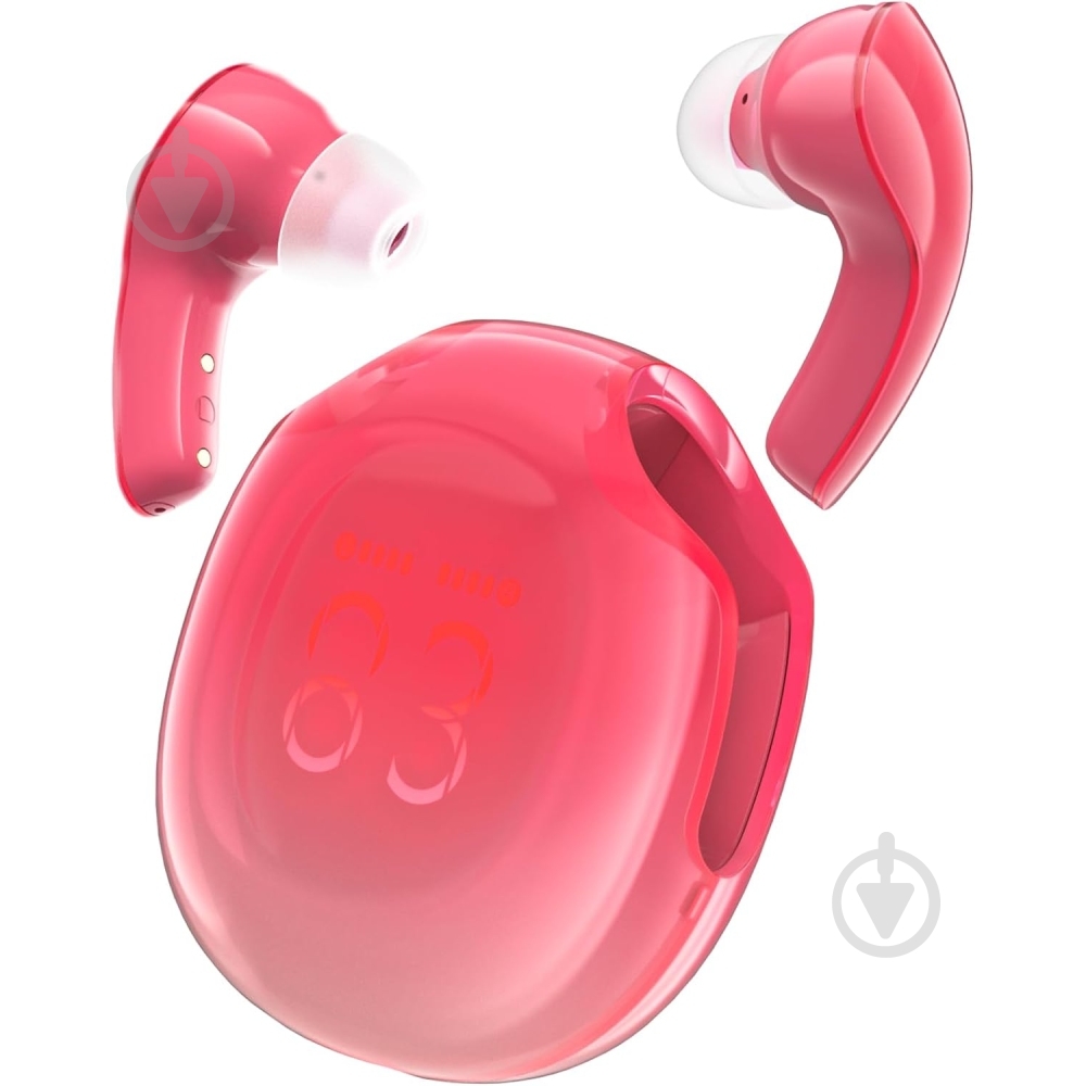Bluetooth-гарнітура Acefast T9 red (6974316282532) - фото 2