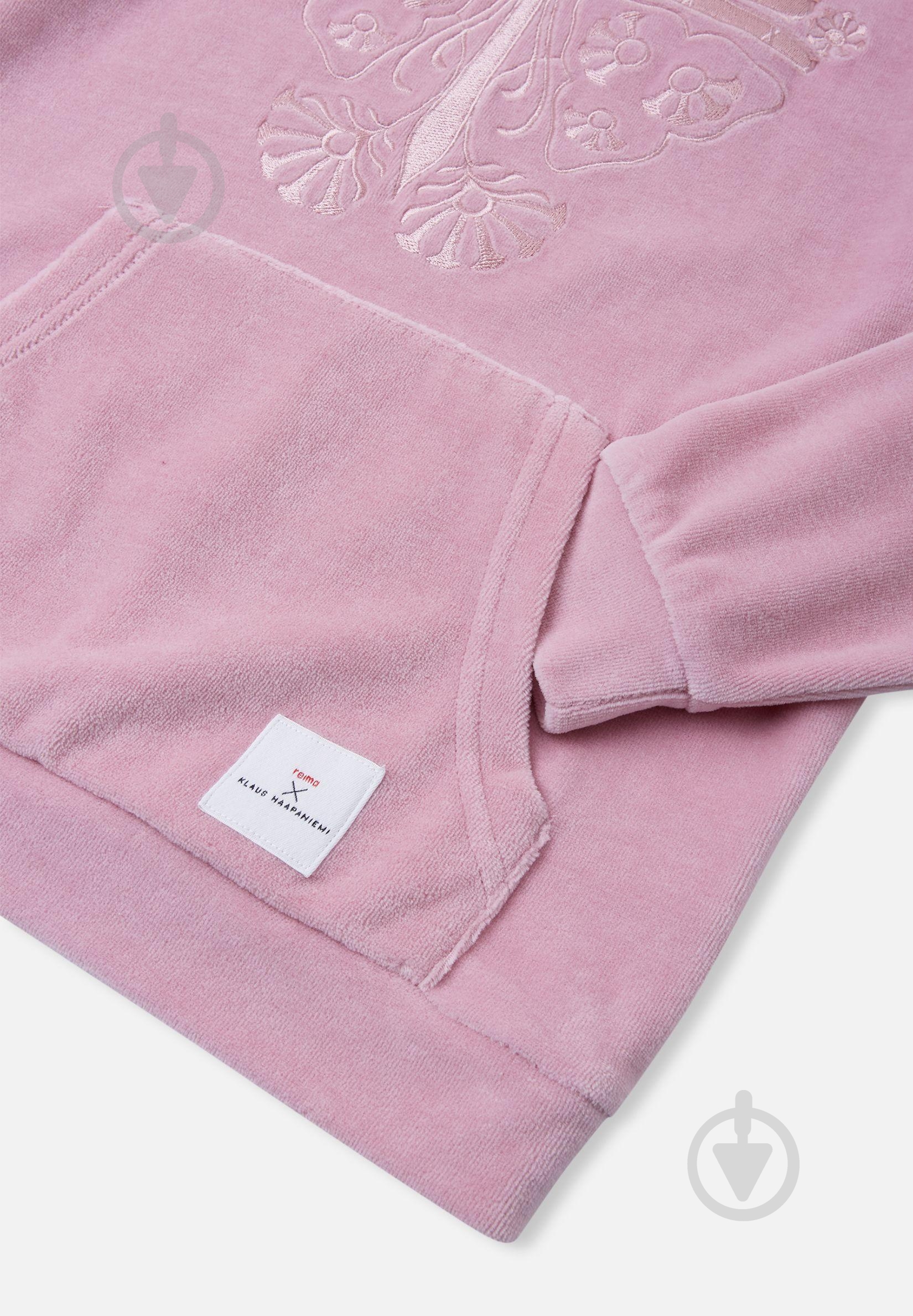Джемпер для дівчинки Reima Siipipari р.134-140 рожевий 5200142A-4550 - фото 4