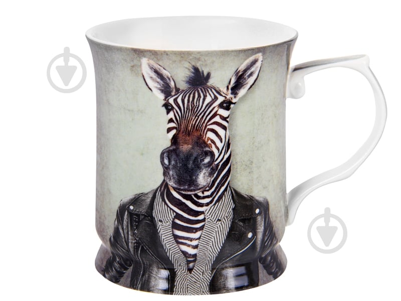 Чашка Lefard Зебра 400 мл 924-620 - фото 1 Чашка Lefard Зебра 400 мл 924-620 - фото 1