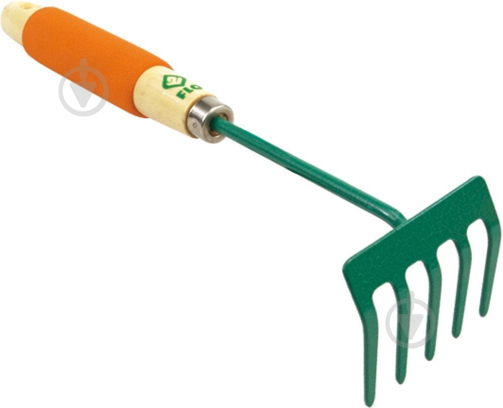 Грабли зубчатые Flo мини 99051 - фото 1 Грабли зубчатые Flo мини 99051 - фото 1