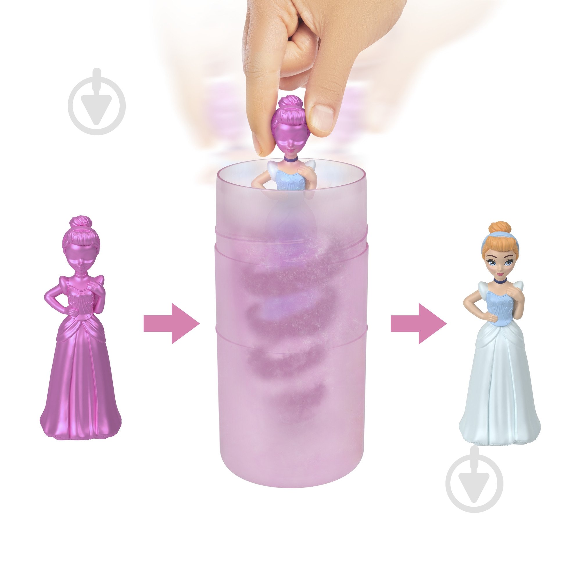 Игровой набор Disney Princes Royal Color Reveal в ассортименте HMK83 - фото 3 Игровой набор Disney Princes Royal Color Reveal в ассортименте HMK83 - фото 3