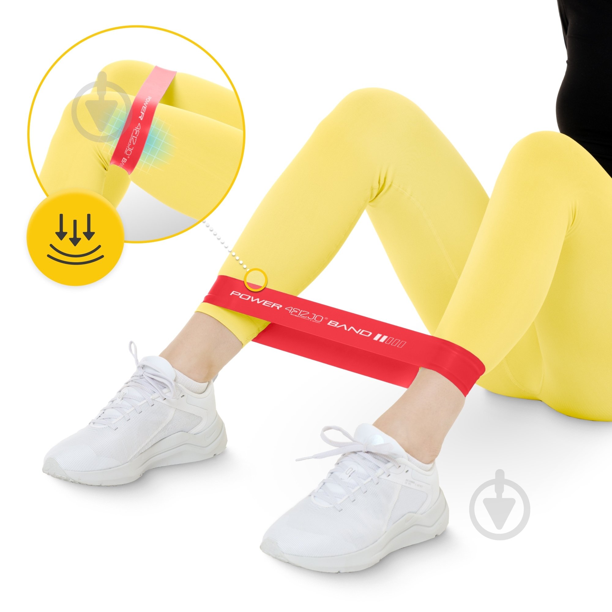 Резинка для фитнеса 4fizjo Mini Power Band 5 шт. 1-20 кг Mix (P-5907222931110) 4FJ1110 разноцветный - фото 2