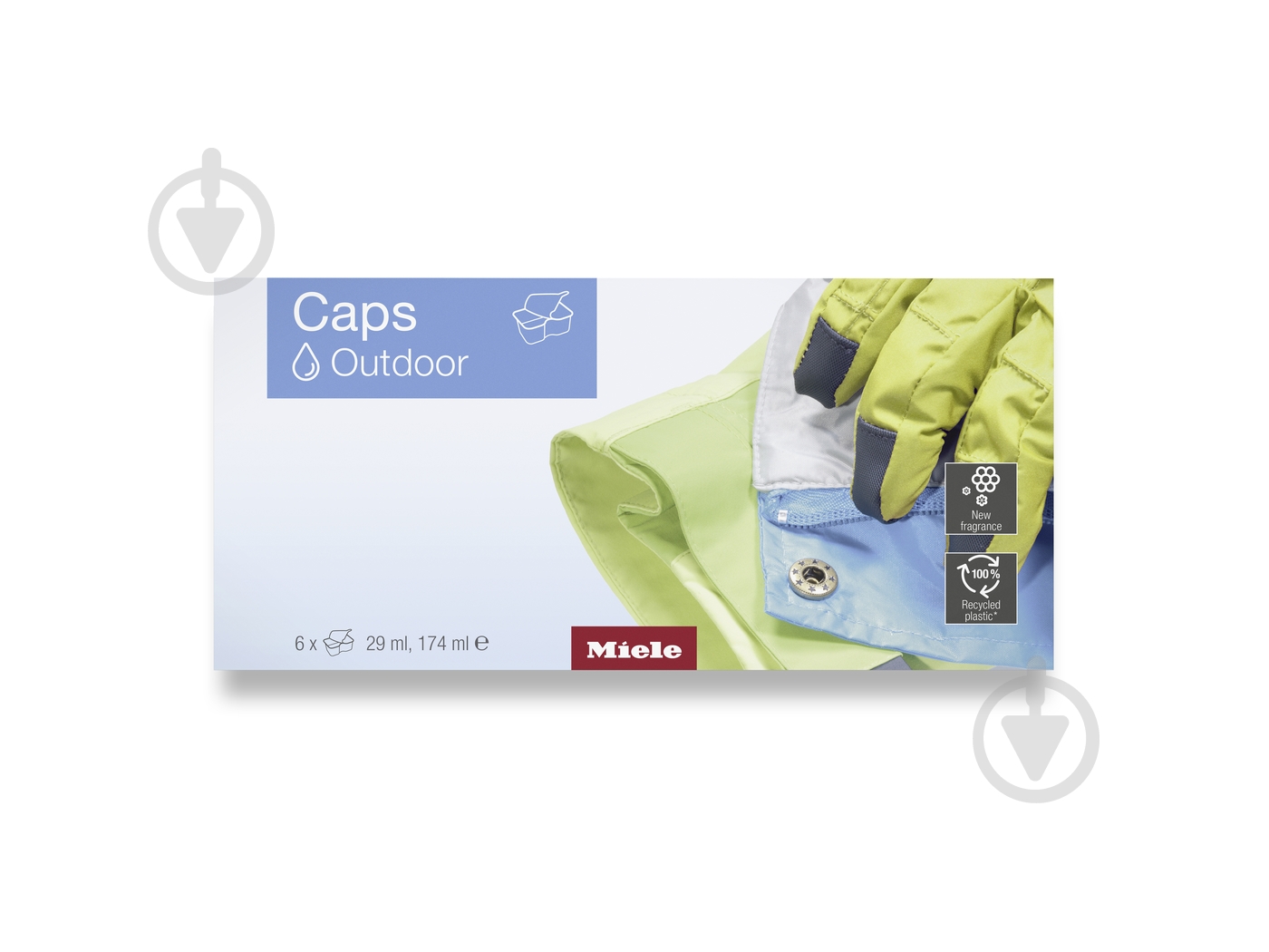 Капсулы для машинной стирки Miele Outdoor 6 шт. - фото 1 Капсулы для машинной стирки Miele Outdoor 6 шт. - фото 1
