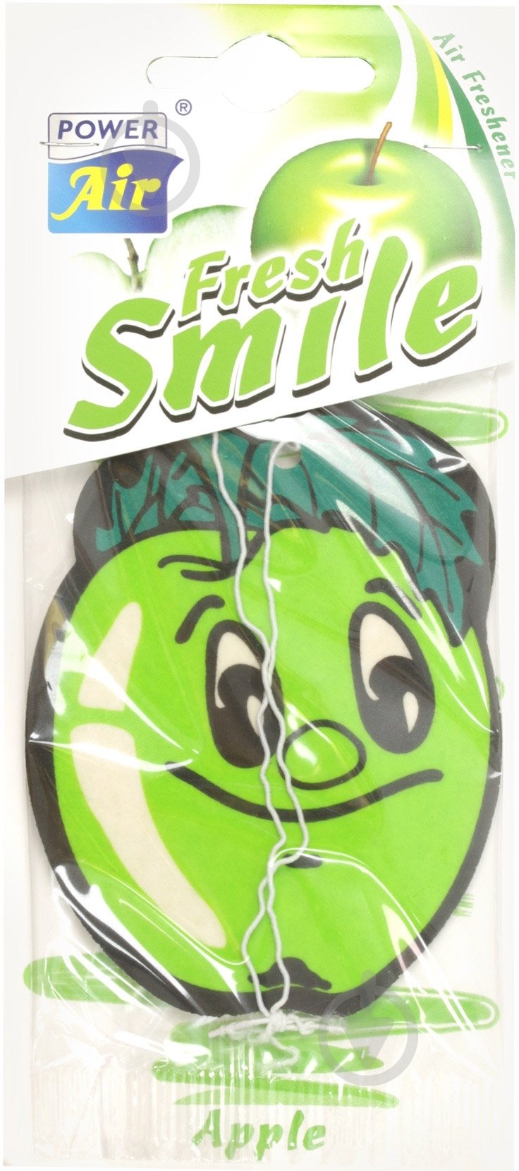Ароматизатор подвесной  JEES KEEP SMILLING яблоко - фото 1