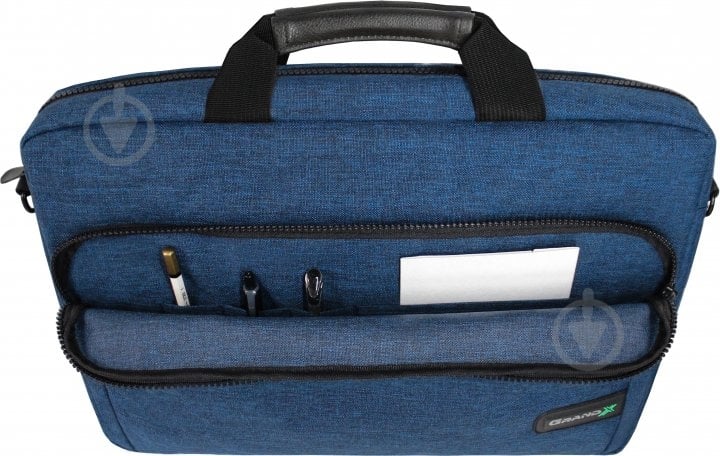 Сумка для ноутбука Grand-X 14" navy (SB-138N) - фото 8 Сумка для ноутбука Grand-X 14" navy (SB-138N) - фото 8