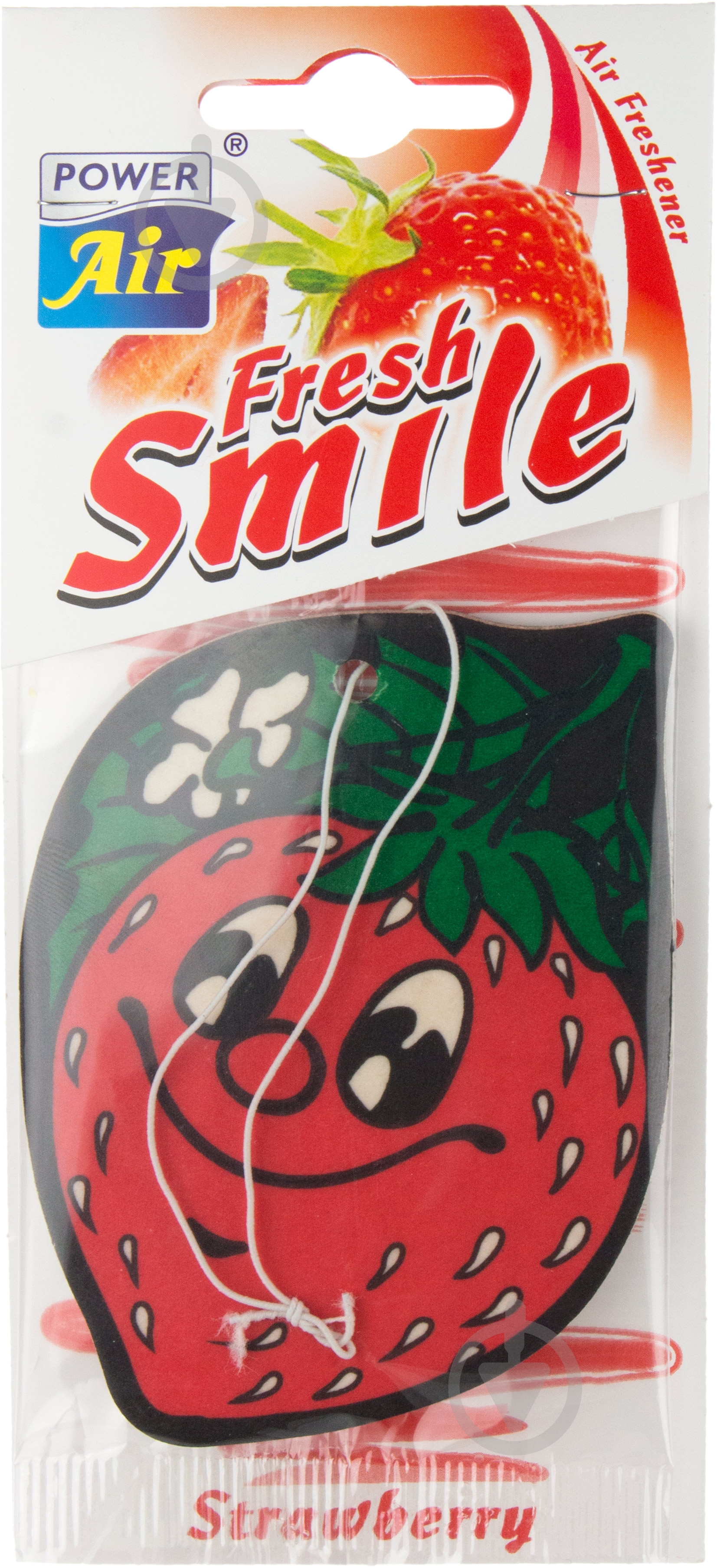 Ароматизатор подвесной  JEES KEEP SMILLING клубника - фото 2