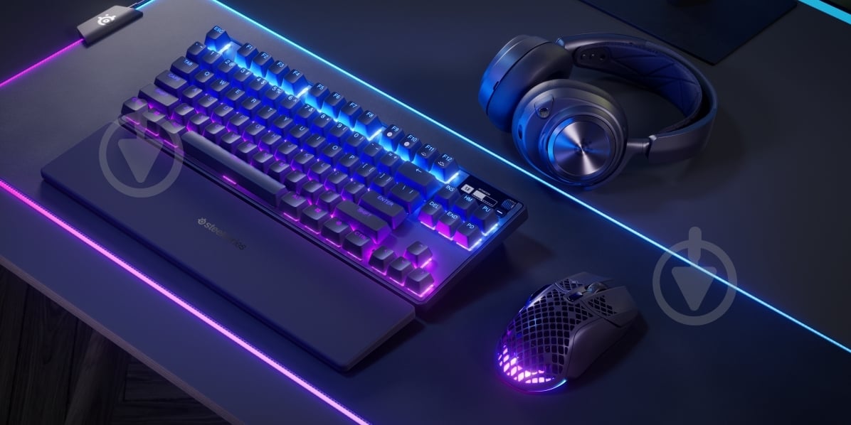 Клавиатура игровая SteelSeries Apex Pro TKL WL (64871) black - фото 5