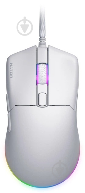 Мышь Hator Pulsar 3 white (HTM611) - фото 2