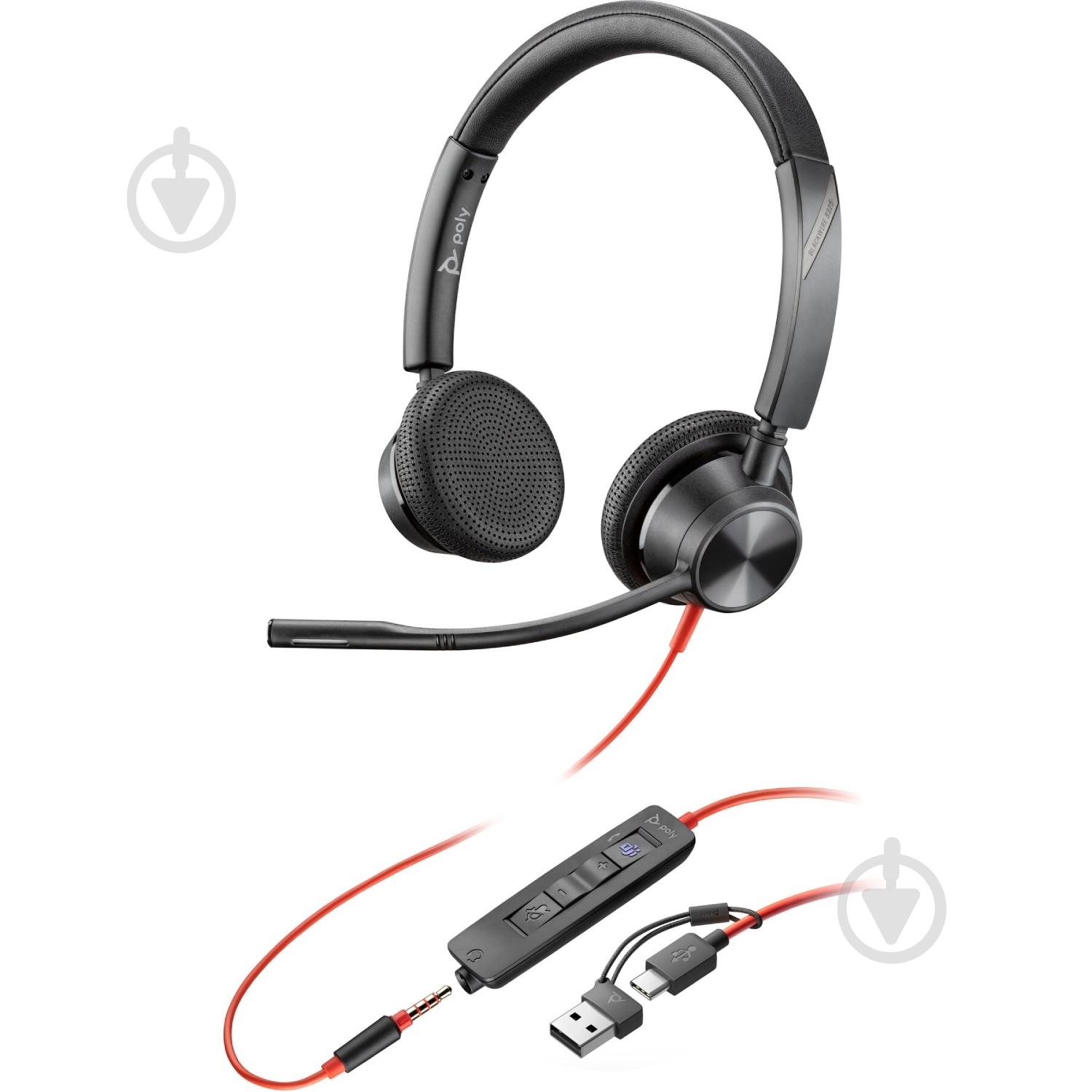 Гарнитура Poly C3325 black (8X222AA) - фото 1