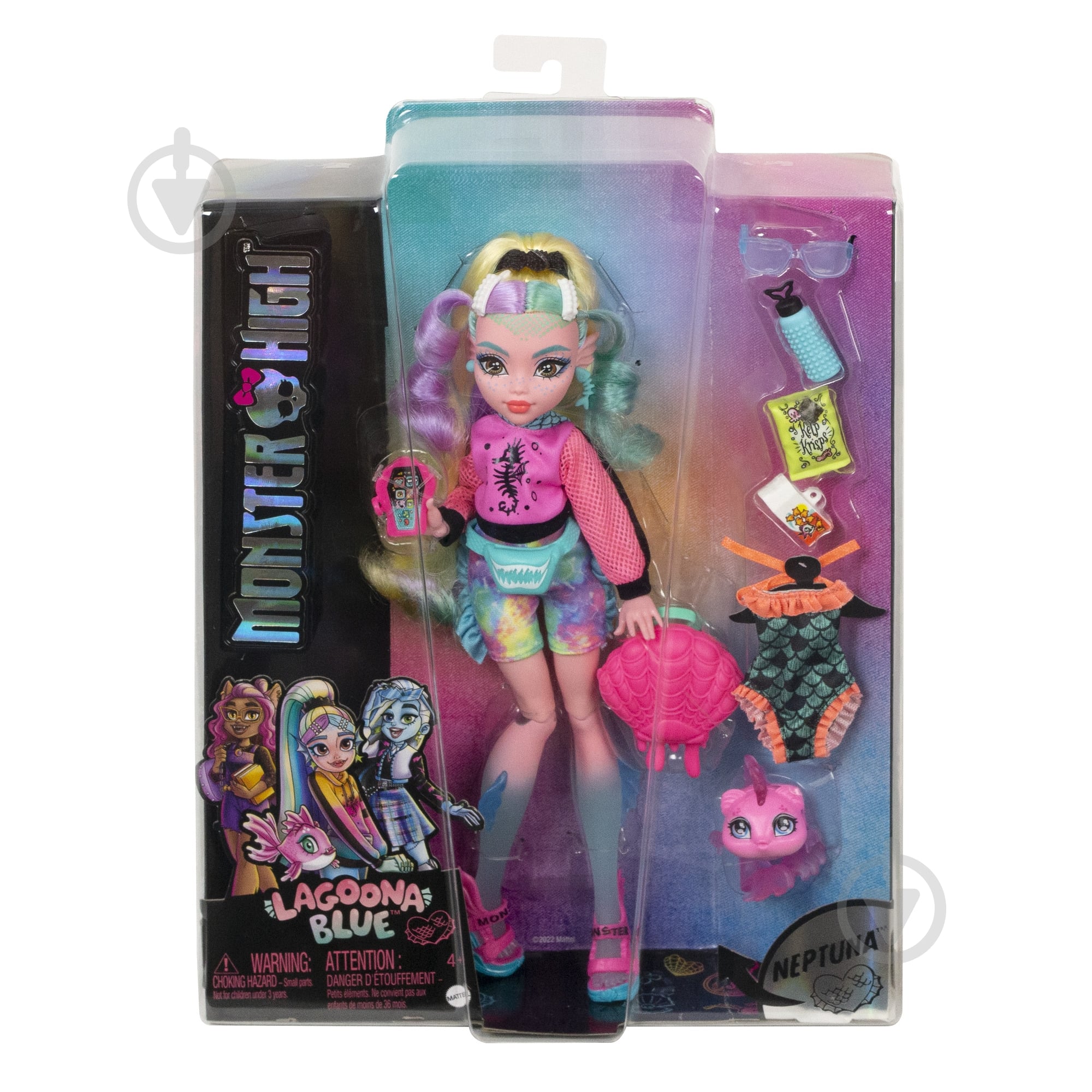 Кукла Monster High Лагуна "Монстро-классика" HHK55 - фото 6