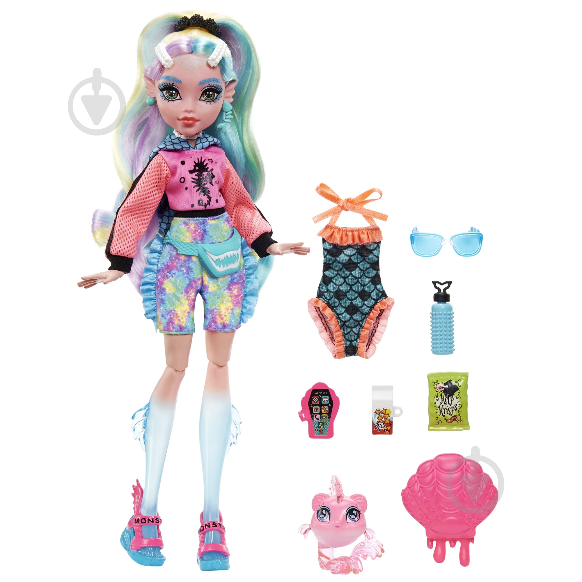 Кукла Monster High Лагуна "Монстро-классика" HHK55 - фото 2