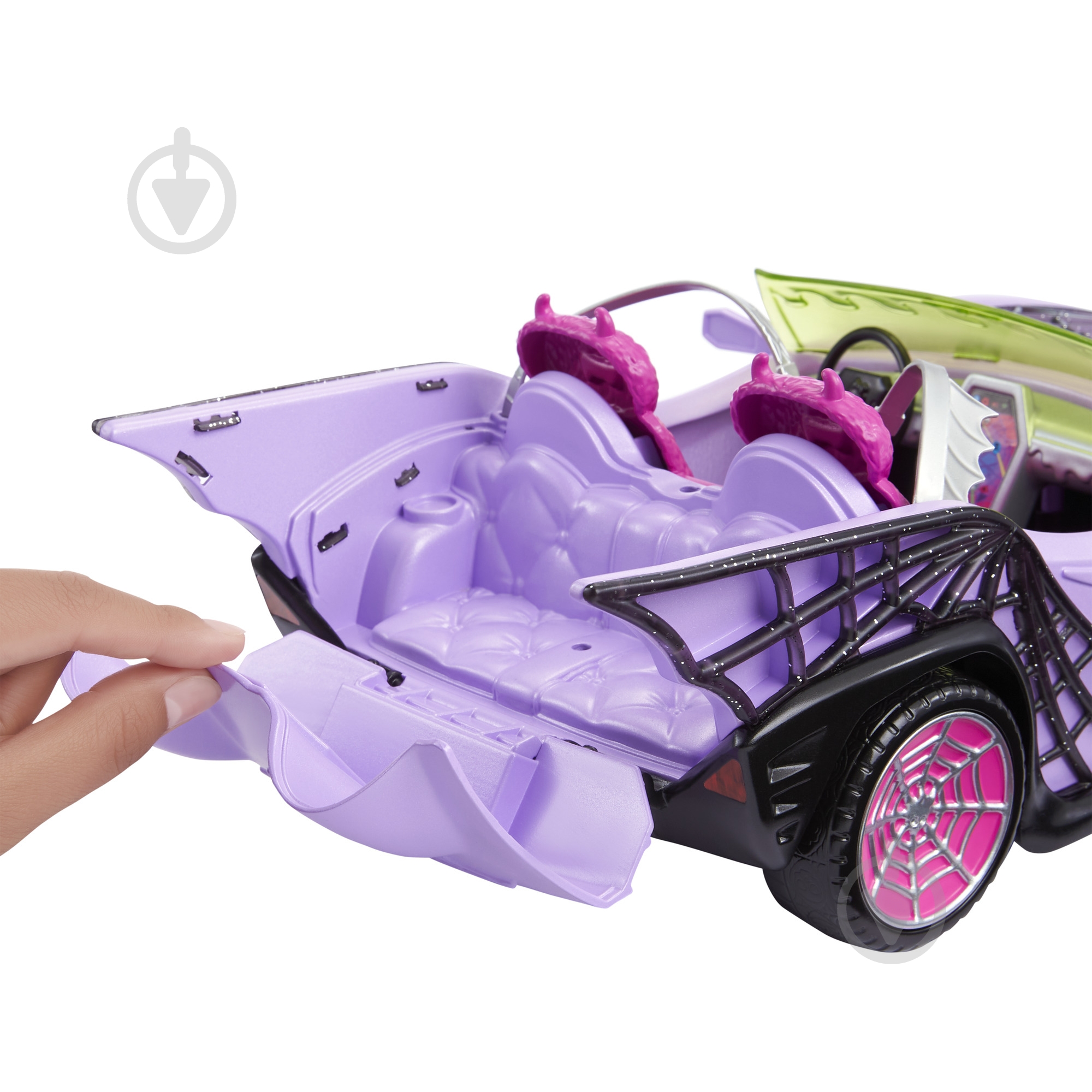 Машинка Monster High Монстро-мобиль HHK63 - фото 5