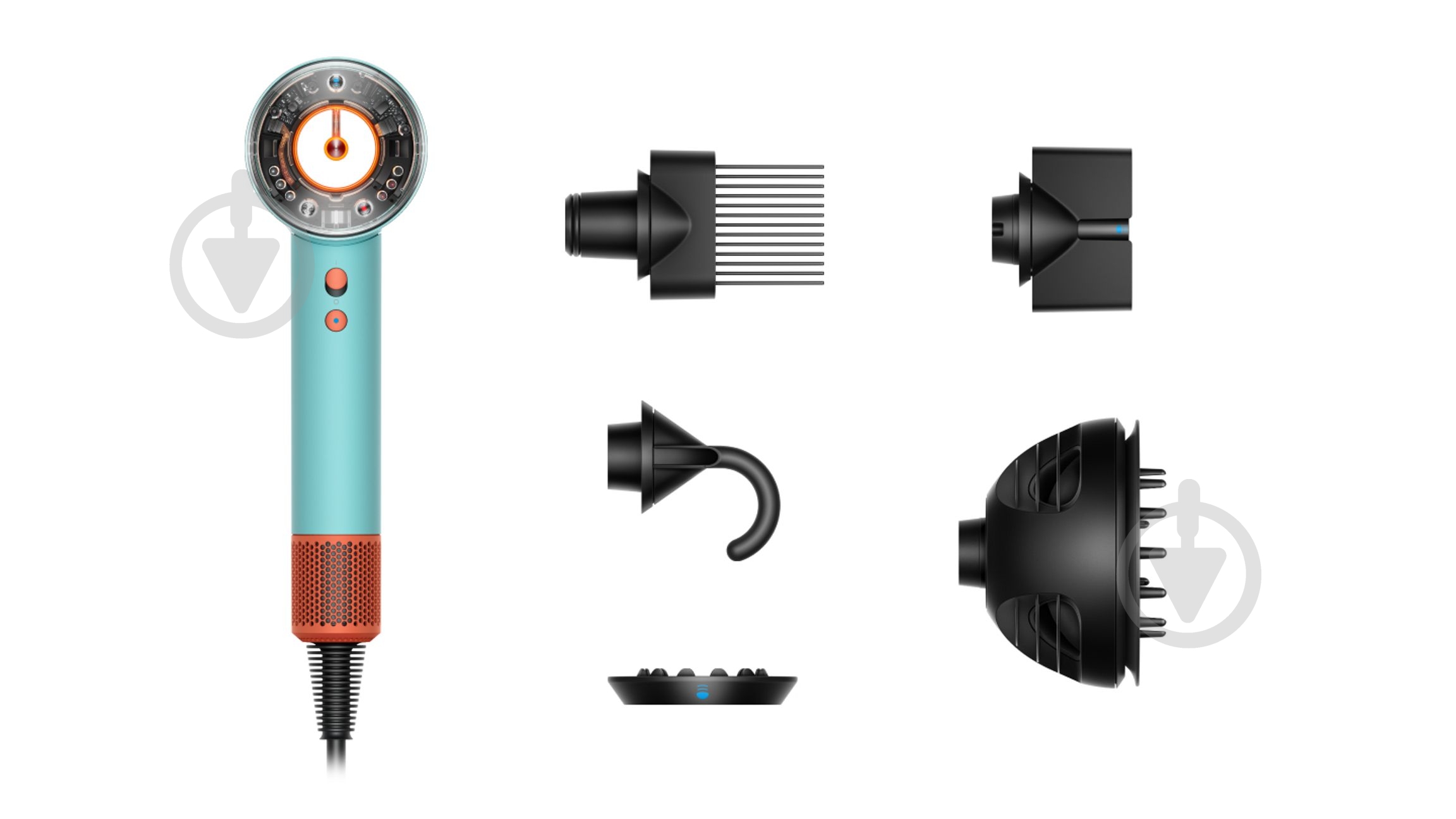 ᐉ Фен Dyson Supersonic Nural Ceramic Patina/Topaz (515276-01