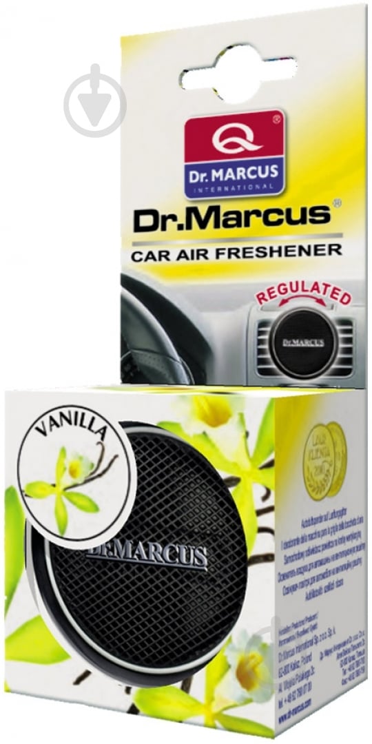 Ароматизатор на дефлектор  DR. MARCUS Dynamic ваніль - фото 1