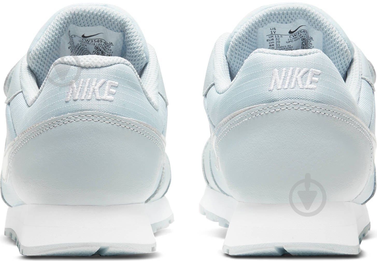 Кроссовки демисезонные Nike MD Runner 2 FP CW3549-400 р.30 белые - фото 2
